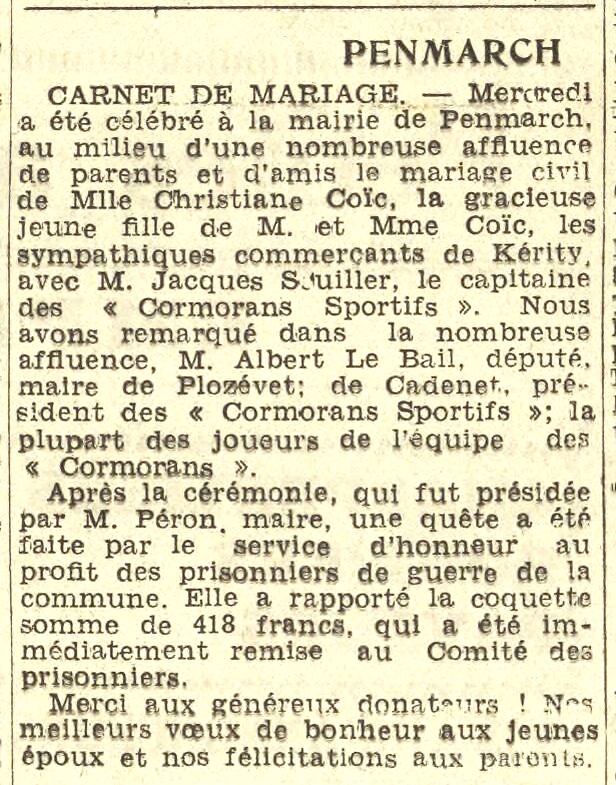 Depeche de brest 1941